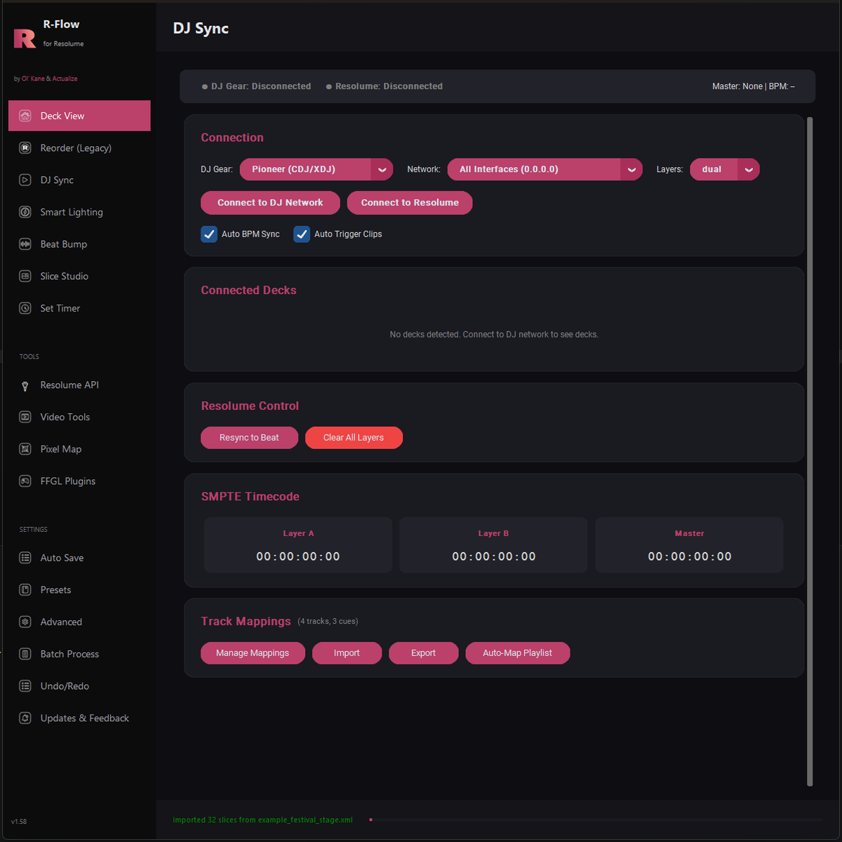 DJ Sync — Connect to the DJ network