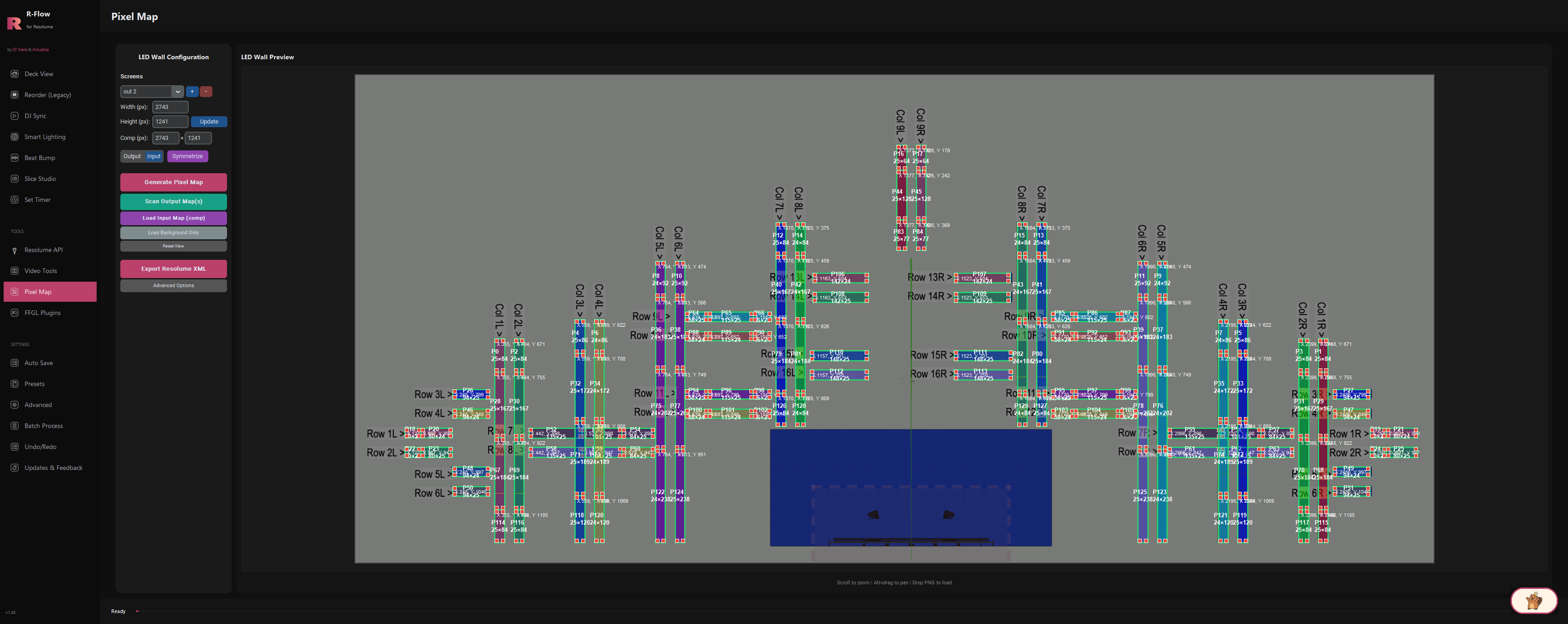 Pixel Map in action